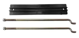 Battery Hold Down Plate and Rods For Club Car 36V 48V # 101090801, 1013683 - Picture 1 of 3