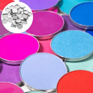 30 Pcs Travel Empty Makeup Palette with Metal Pans Small Plates for Eyeshadow - Picture 1 of 12