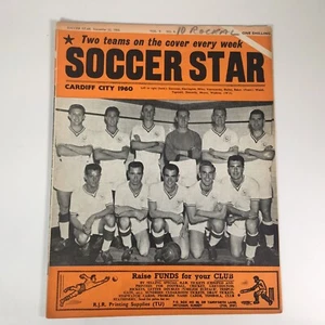 Stella del calcio 12 novembre 1960 vol 9 n.8 copertina Cardiff City & Derby County - Foto 1 di 14