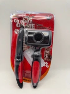 Mikki Go Gentle On Me Kitten Grooming Kit - Packaging Damaged - Picture 1 of 2