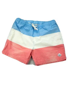 TRUNKS Mens L Large Swim trunks stripes 36-38 waist Length 16 in Summer - Picture 1 of 4