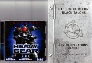 Heavy Gear II 2 - CD & Manual Set - Linux Operating System Game - Picture 1 of 6