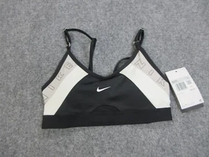 Nike Indy Sports Bra Womens Extra Small Black Padded Athletic Training Ladies - Picture 1 of 12
