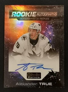 2020-21 OPC PLATINUM ALEXANDER TRUE ROOKIE AUTO COSMIC #38/75 - Picture 1 of 2