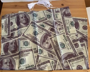 Backdrop Wall Hanging Hundred Dollar Bill With Ribbon Background Wall Cover - Picture 1 of 3