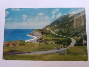 Cape Breton Island Nova Scotia Canada Cabot Trail Chrome Postcard c1950s - Picture 1 of 2