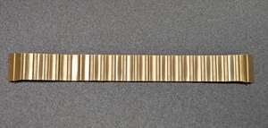 Vintage Lorus V533-5A50 Gold Tone Watch Expandable Stretch Bracelet Band - Afbeelding 1 van 7