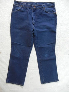WRANGLER 947STR MENS BOOTCUT STRETCH REGULAR FIT BLUE JEANS COWBOY CUT 38X30 - Picture 1 of 5