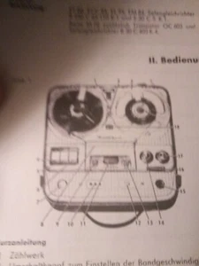 Telefunken Magnetophon 77 Reel To Reel Tape Recorder West Germany Vintage - Picture 1 of 5