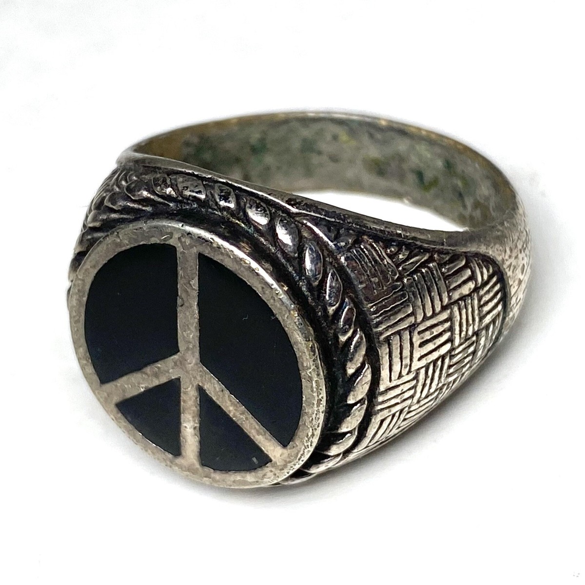 peace sign ring products for sale | eBay peace sign ring products for sale | eBay