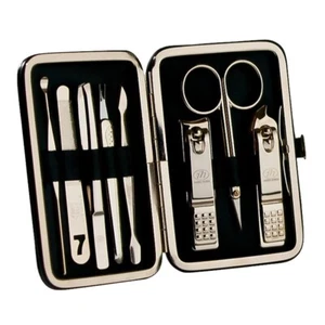 777 Three Seven Gold Nail Clippers 8 Pieces Set TS-377G - Picture 1 of 6