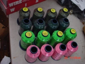 16 Cones Robison-Anton Rayon Embroidery Thread (EMB73) New 5,500 yards - Picture 1 of 2