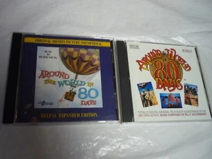 AROUND THE WORLD IN 80 DAYS Soundtrack CD Lot (2) (1956 Movie & TV Series) - Picture 1 of 7