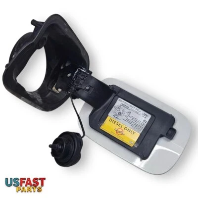 AUDI Q7 2007 - 2015 COMBUSTIBLE GAS DIÉSEL TDI TANQUE LLENADO PUERTA TAPA TAPA TAPA TAPA blanco Foto 1 de 4