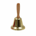 Classic Metal Christmas Hand Bell Xmas New Year Santa Party Celebrate Rattle