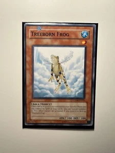 Yugioh Double Anubis Misprint - Treeborn Frog CP04-EN020 (LP/MP) - Picture 1 of 13