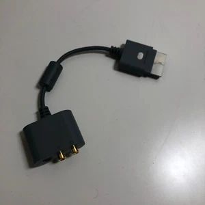 Official Genuine OEM Microsoft Xbox 360 Audio Adapter X808221-001 Gray - Picture 1 of 3
