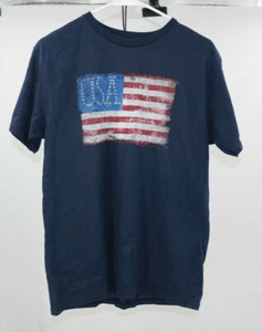 USA Flag Themed Boys T-shirt- Medium or Large- New with tags - Picture 1 of 5