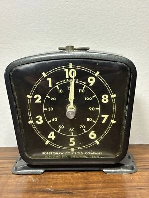 Vintage Robertshaw Controls Company Lux Time Division 2 HR Interval Timer Metal - Image 1 of 4
