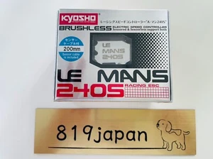 Kyosho Le Mans 240S ESC (60A/MAX 13.5T)w/200mm Sensor Cable 1/10 RC Car 37051B - Picture 1 of 6