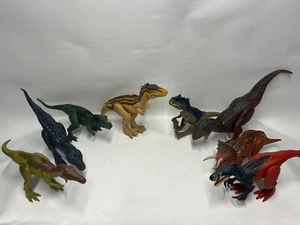 Jurassic World Dominion Roar Strikers Dinosaur Action Figures x8 Tested Working - Picture 1 of 10