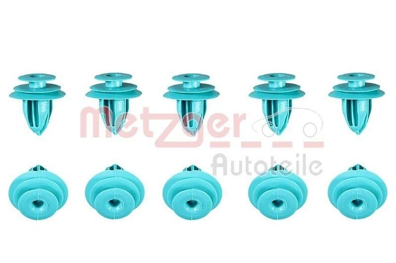 METZGER Halteclipsatz, Innenraumverkleidung für TESLA INHALT 10 STÜCK 2280078 - Bild 1 von 1