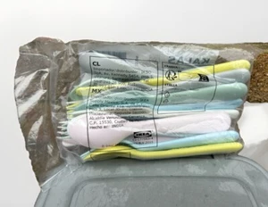 IKEA KALAS 18-teiliges Kinderbesteckset - wiederverwendbare Kunststoff Gabeln Löffel Messer - Bild 1 von 6