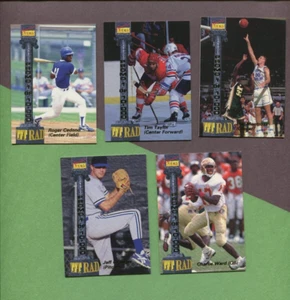 1994 SIGNATURE ROOKIES TET RAD 5 ROOKIE CARD PROMO SET - Picture 1 of 2
