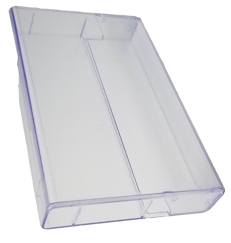 No Posts Cassette Tape Cases (5) Small Clear Plastic Storage Box - Image 1 of 4
