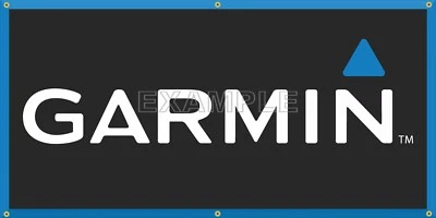 REVVED UP BANNERS GARMIN MARINE SIGN HEAVY-DUTY BANNER ART MURAL VARIOUS SIZES