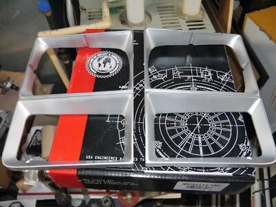 Juego de pares de bisel de borde de faros para camioneta Blazer Suburban C/K 1985-1988 Foto 1 de 4