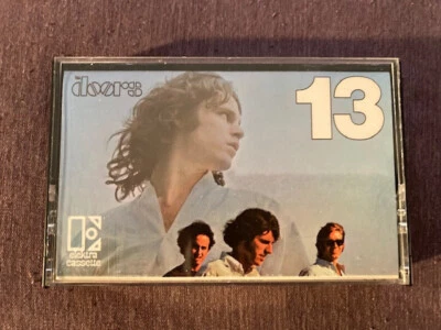 THE DOORS "13" 1970 COMPILATION ALBUM CASSETTE  ELEKTRA TC-54079 EX COND - Image 1 of 4