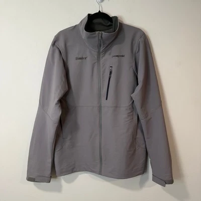 Patagonia Men's Alpine Guide Jacket Grey Large Soft Shell Full Zip Stretch - Image 1 of 4
