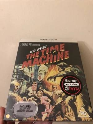 The Time Machine 1960 Region B Blu Ray New Premium HG Wells George Pal Slipcase - Image 1 of 4
