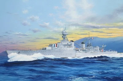 Trumpeter 05374 FRENCH LIGHT CRUISER MARSEILLAISE 1:35 Model Kit - Image 1 of 4