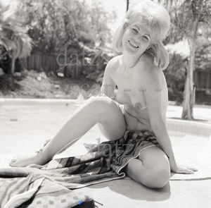 1960s Vogel Negative-sexy nude blonde pinup girl Becky Russell-cheese v307708 - Picture 1 of 1