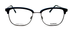 FLEXON - E1088 412 53/18/145 - NAVY BLUE - NEW Authentic TITANIUM EYEGLASSES - Picture 1 of 2
