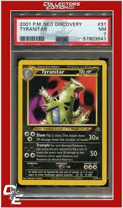 Neo Discovery 31 Tyranitar PSA 7 - Picture 1 of 2