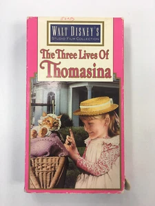 The Three Lives of Thomasina VHS Walt Disney Studio Film Collection Video Tape - Foto 1 di 2