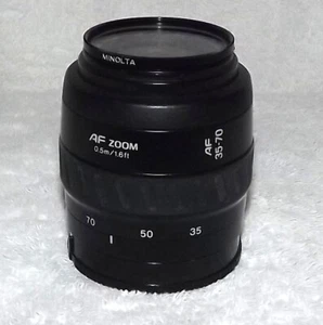 Minolta Maxxum AF 35-70mm 1:3. 5(22)-4.5 Zoom Lens & Filter - Also fits Sony A - Picture 1 of 5