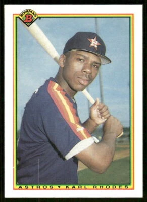 1990 Bowman #79 Karl Rhodes - Image 1 of 2