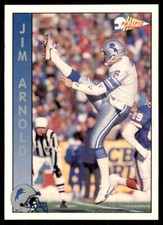 1992 Pacific Jim Arnold Football Cards #416