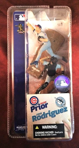 Cubs Mark Prior / Marlins I. Rodriguez  McFarlane MLB 3" Two-Pack Cover