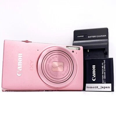 Canon IXY 420F Pink PowerShot ELPH 320 HS IXUS 240 HS 16.1MP 5x Zoom From Japan - Image 1 of 4