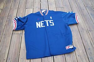 New Jersey Nets Adult XXL 1980 Warm-Up Jacket by Nike 