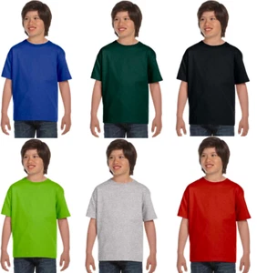 Hanes Boys 6.1 oz. Beefy T-Shirt 5384 - Picture 1 of 10