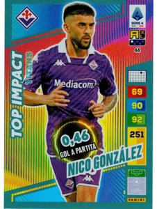 PANINI CALCIATORI ADRENALYN TITANS 2024 # 44 NICO GONZALEZ TOP IMPACT FIORENTINA - Picture 1 of 2