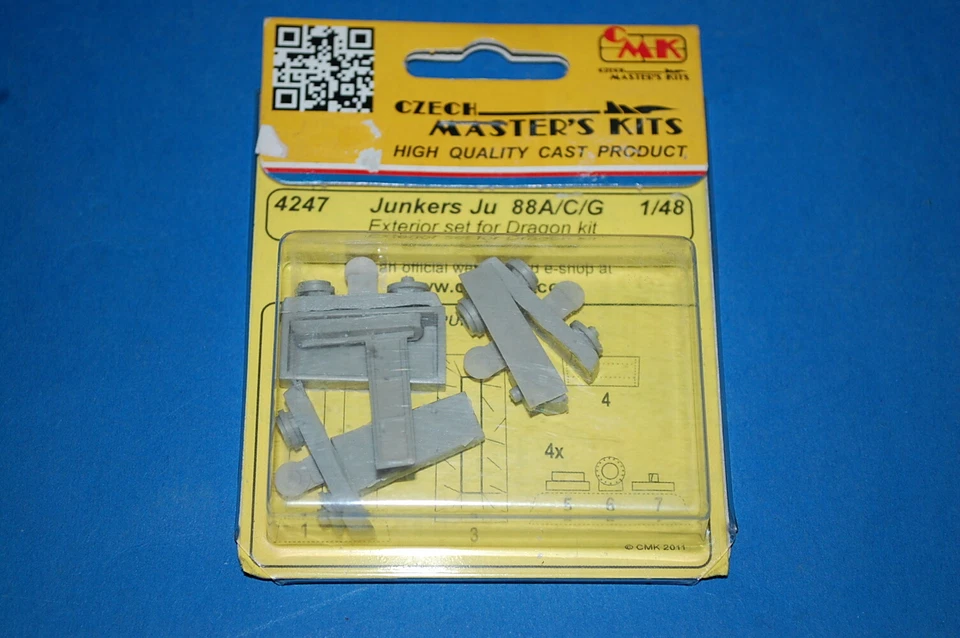 CMK 4247 - Junkers Ju 88A/C/G  scala 1/48 - Immagine 1 di 1