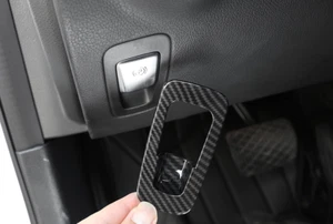 For Mercedes-Benz GLC ABS Carbon Fiber P-Gear Button Frame Trim 2016-2020 2021 - Picture 1 of 7