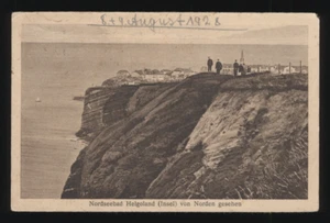 #661 AK Helgoland von Norden gesehen gel.1928 - Bild 1 von 2